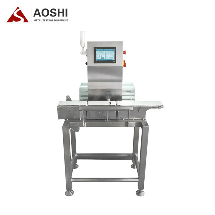 Automatická kontrola hmotnosti potravin